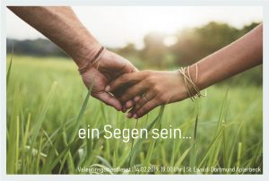 „ein Segen sein…“ – Valentinsgottesdienst 14.02.2019 @ Kirche St. Ewaldi Dortmund | Dortmund | Nordrhein-Westfalen | Deutschland