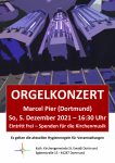 Dezember 2021 Orgelkonzert Marcel Pier