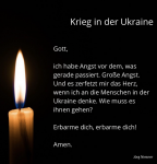 Gebet UkraineKrieg