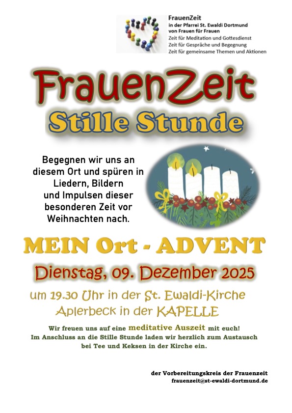 FrauenZeit Stunde der Stille 2025
