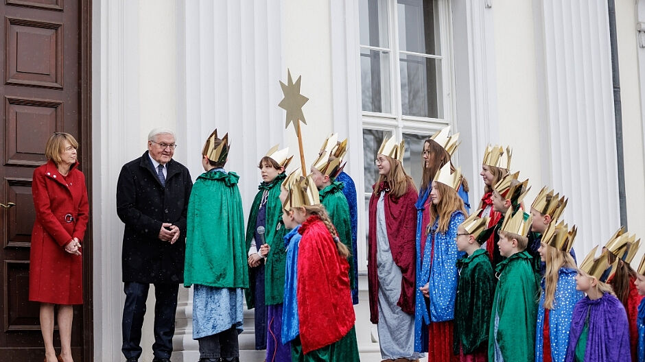 Begrüßung des Bundespräsidenten